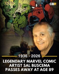 Sal Buscema, Legendary Marvel Comics Artist, Dies at 89